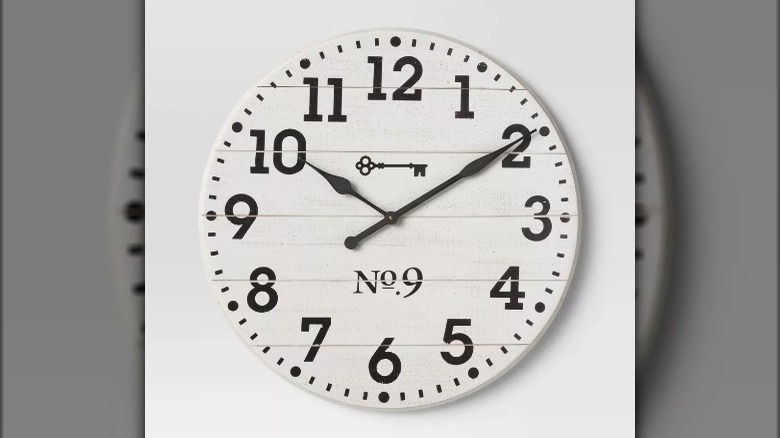 Farmhouse wall clock