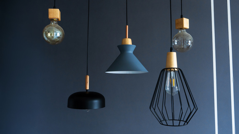 metal pendant lights