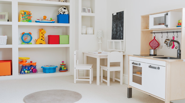 Children's playroom for older kids