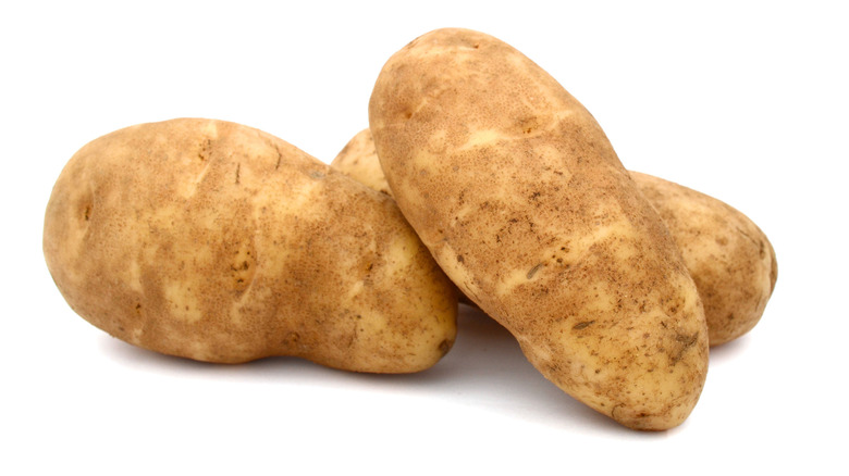 Raw potatoes