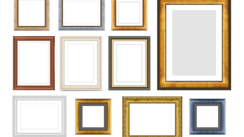 Collection of picture frames