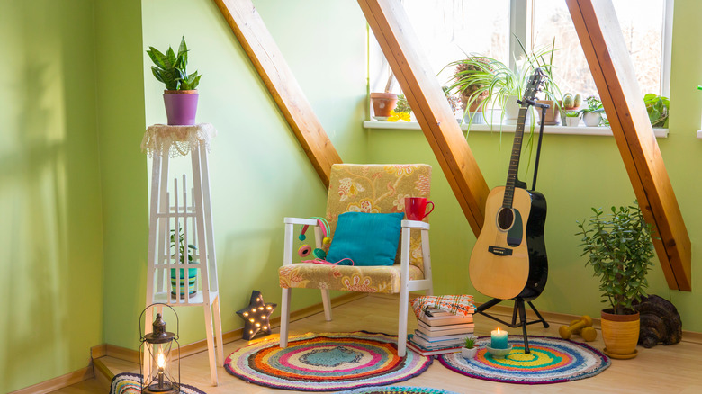 Colorful and bright room