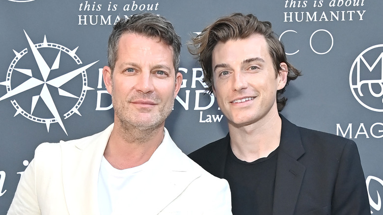 Nate Berkus and Jeremiah Brent smiling