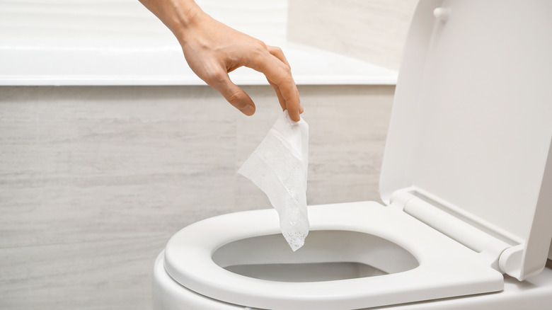 The Biggest Mistake You're Making When Cleaning With Baby Wipes