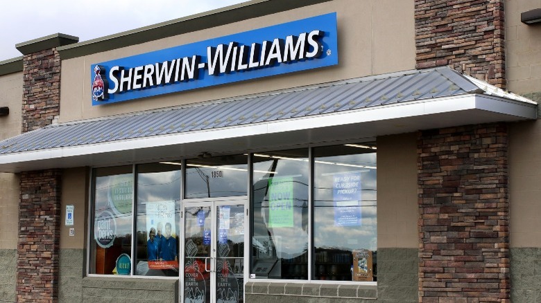 Sherwin-Williams storefront