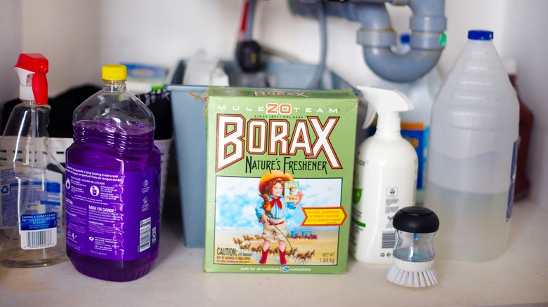 Borax under the sink