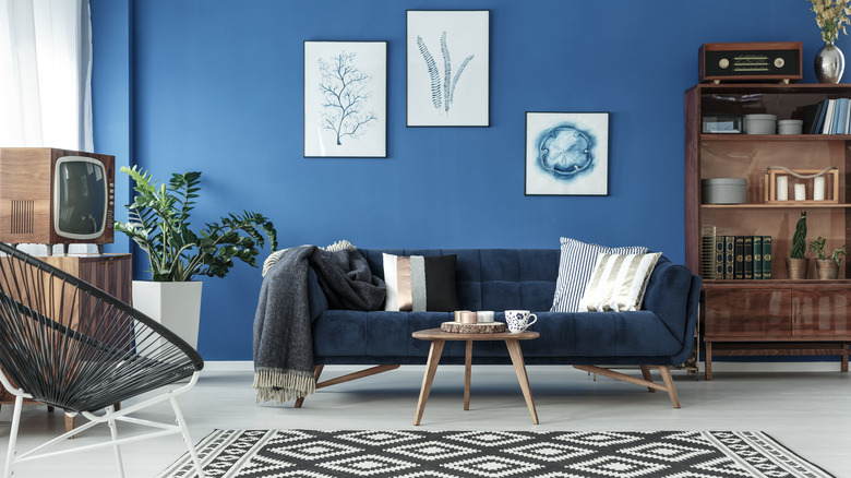 indigo living room