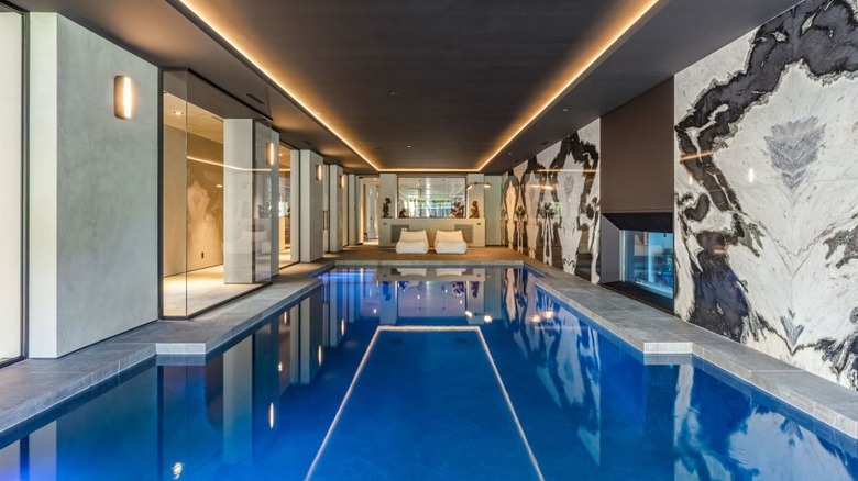 The Weeknd's pool 