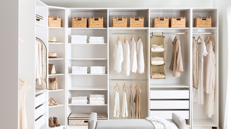 Organized closet