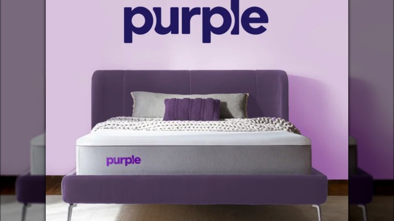 Purple mattress