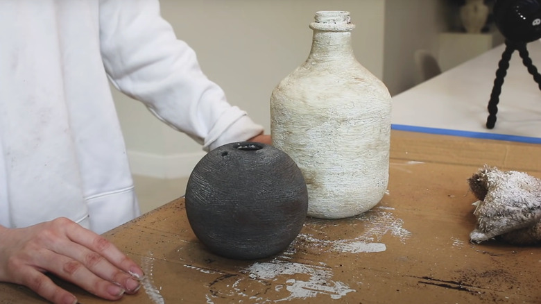 ceramic vase diy