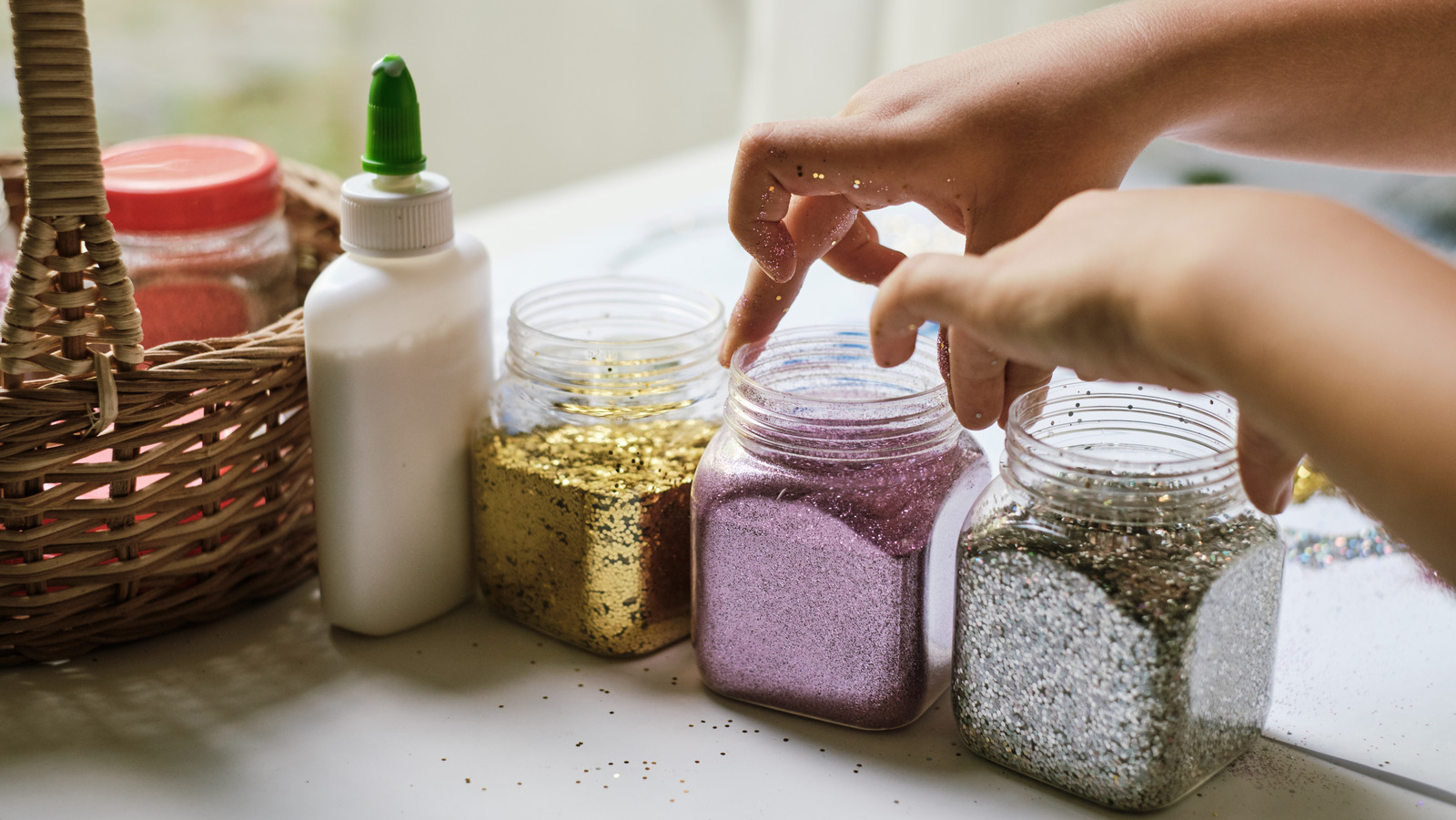 5 easy ways to clean up glitter! - Discount Craft