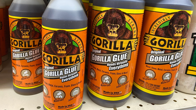 Gorilla Glue on store shelf