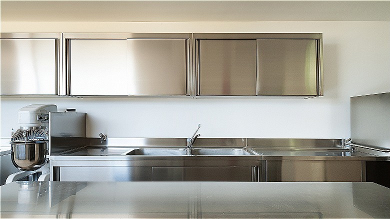 Stainless steel kitchen