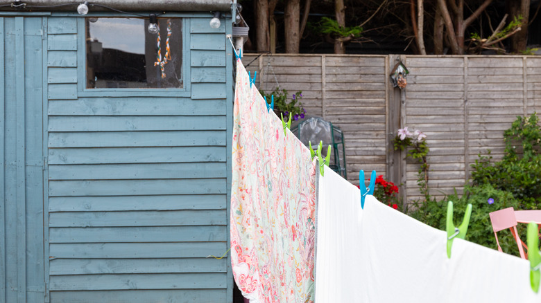 laundry shed