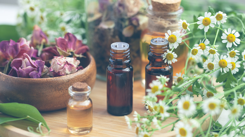 Selection of essential oils