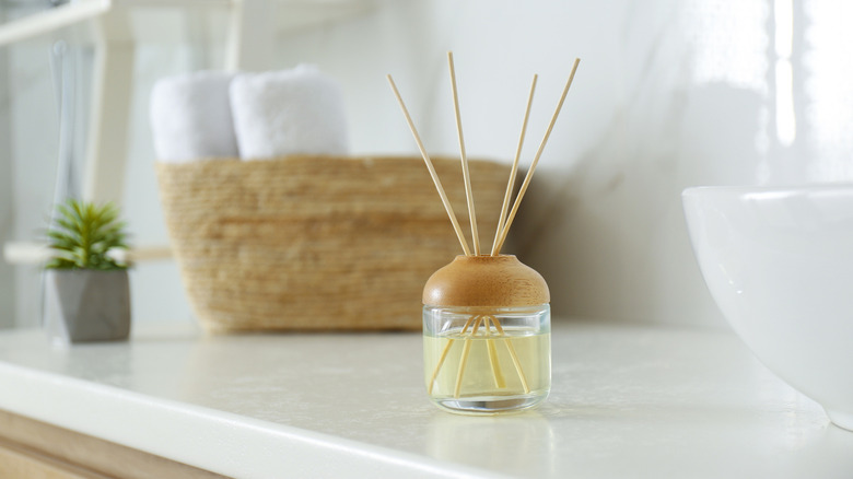 Diffuser in bathroom