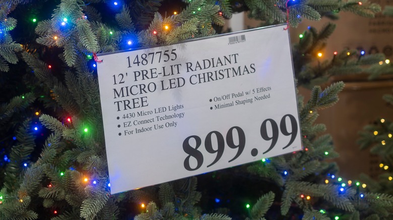 Costco price tag