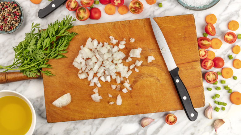 Mise en place cooking class