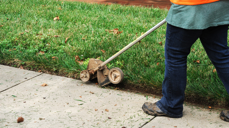 trim lawn edge