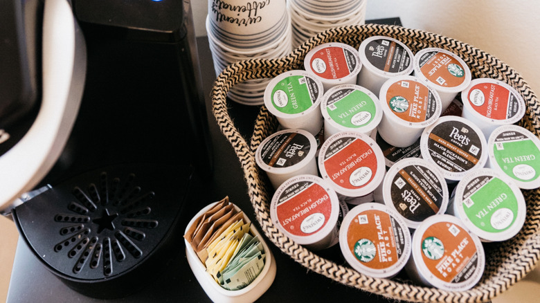 The Genius Keurig K Cup Storage Solution That Seamlessly Saves Countertop Space