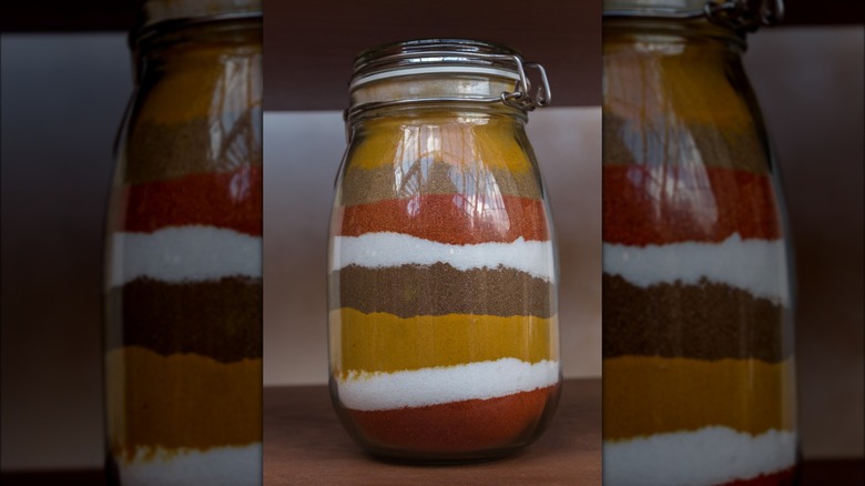 reef inside a glass jar