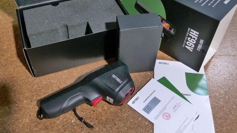 Unboxing the HSFTools HF96V thermal camera