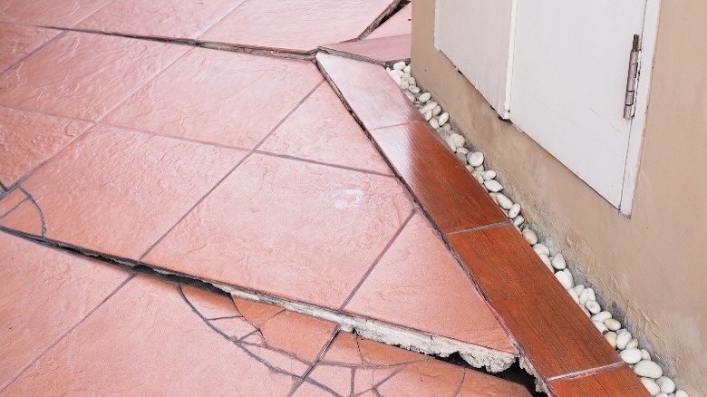 Structural damage to floors