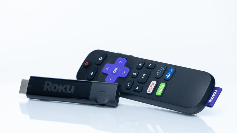 Roku remote and streaming stick