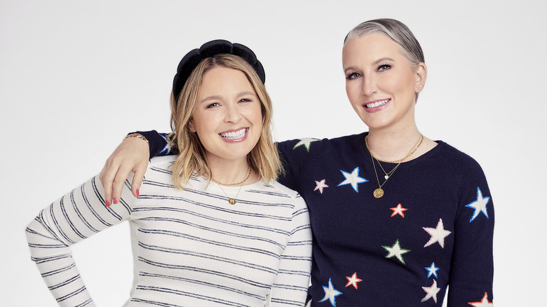 Clea Shearer and Joanna Teplin posing together