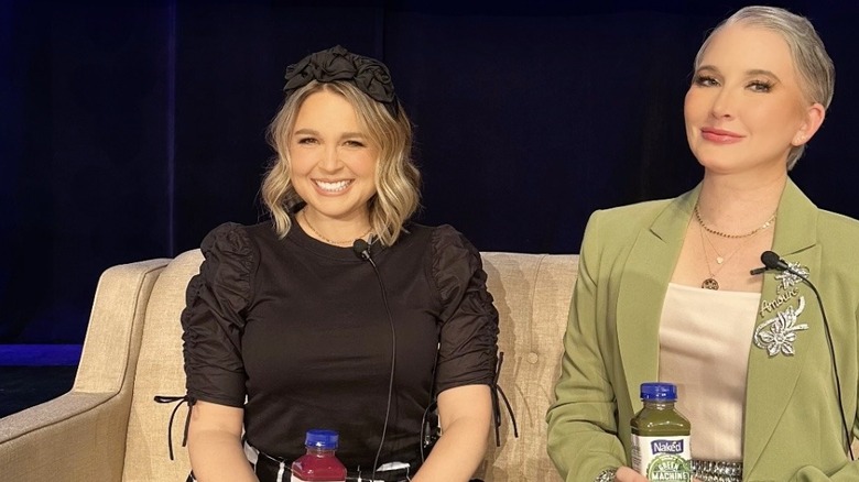 Clea Shearer and Joanna Teplin sitting together