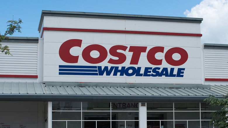 front of costco store