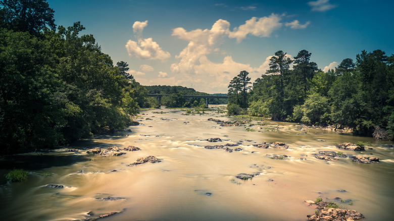 Haw River in North Carolina