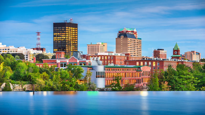 Manchester, New Hampshire skyline