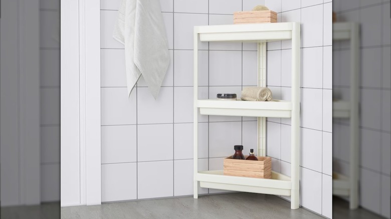 VESKEN corner shelf from IKEA