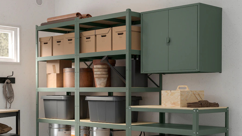 IKEA BROR garage storage unit