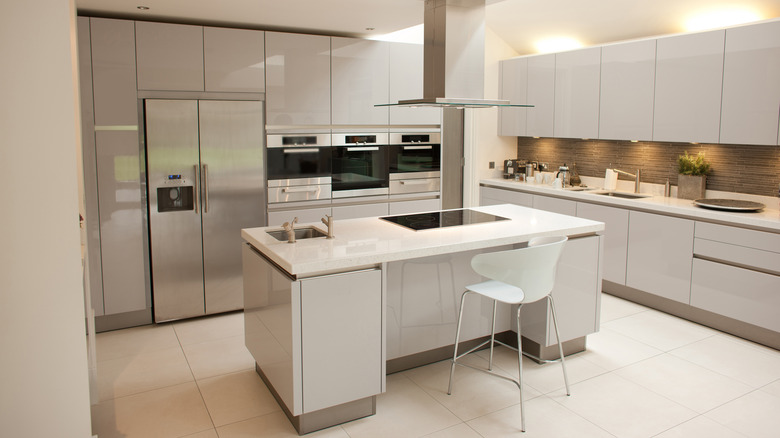 Kitchen with appliances