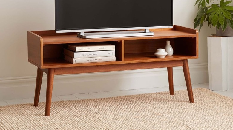 Mid-century style television stand