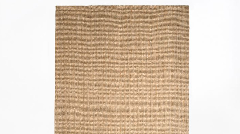 West Elm jute rug