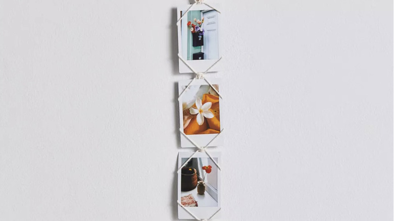 Macrame Instax Photo Holder