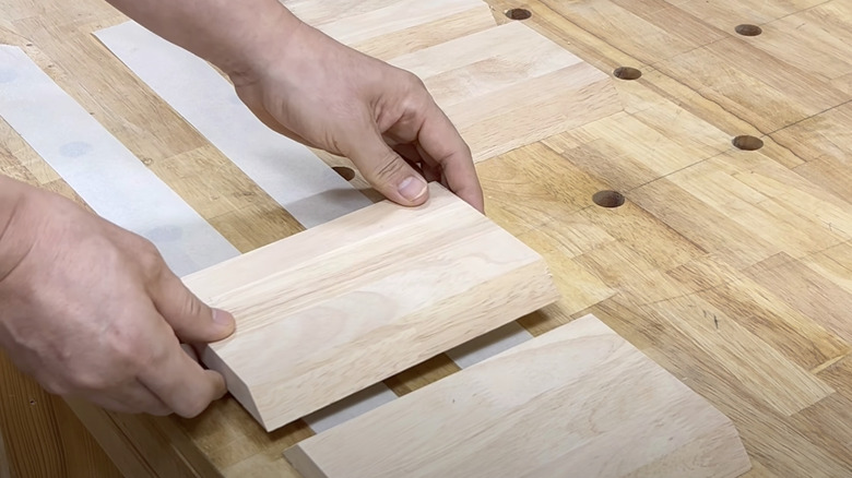 Wood box tape assembly hack