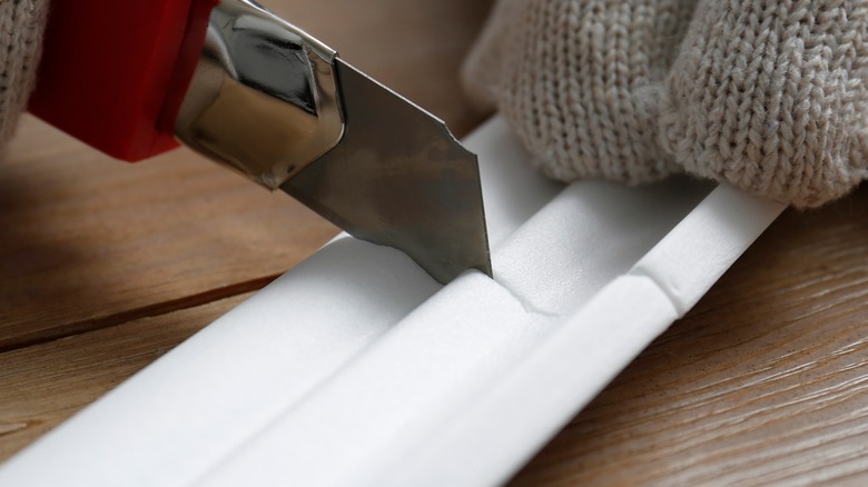 Foam crown molding