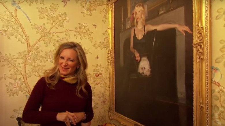 Sonja Morgan's townhouse portrait