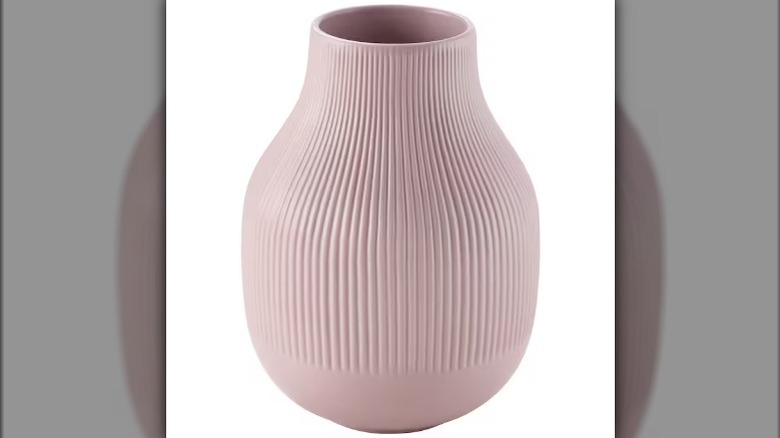 Pink vase