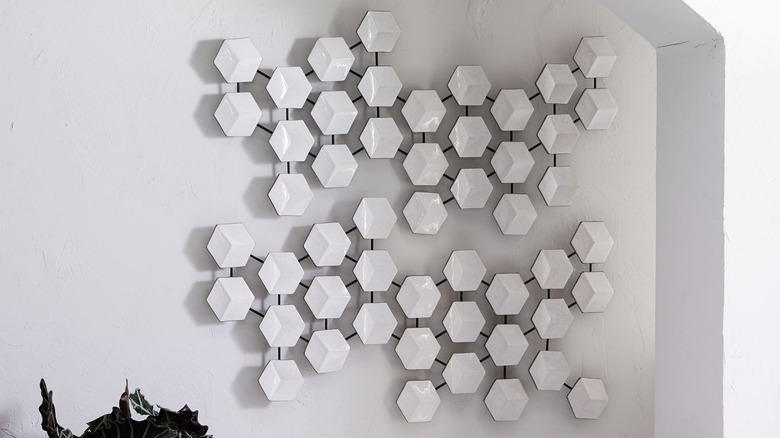 modern tile wall art