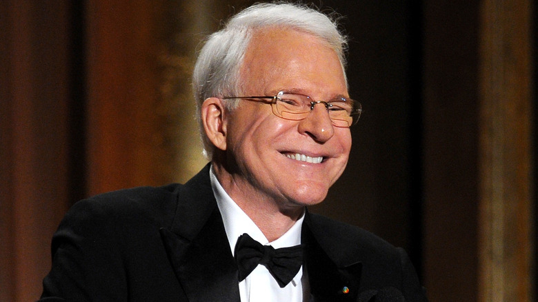 Steve Martin laughing