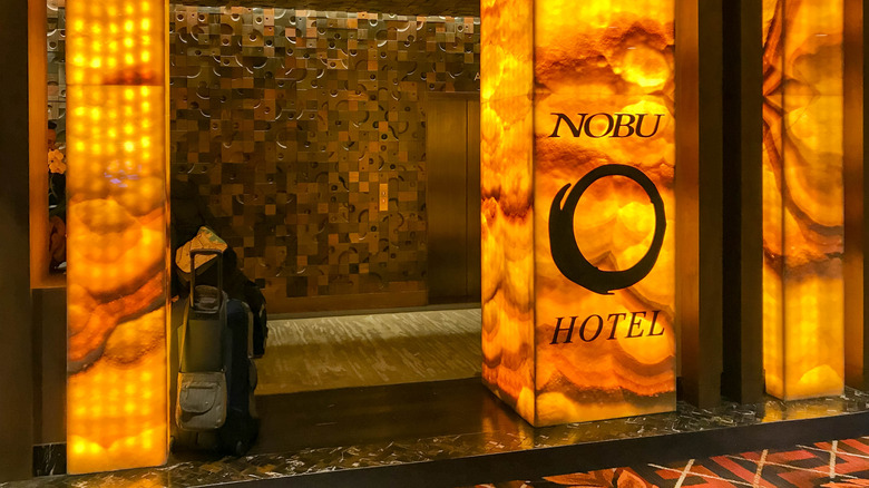 Interior of Nobu Hotel