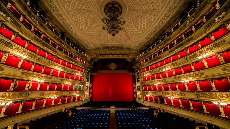 famous La Scala opera house