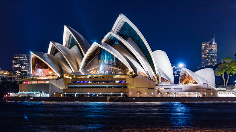 Sydney Opera House at night