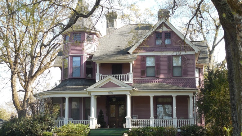 mauve home exterior